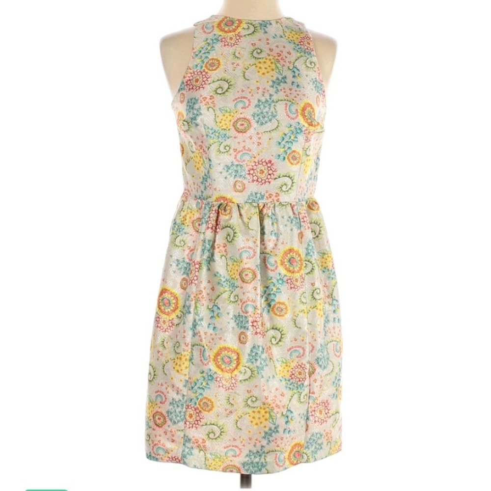 Cynthia Steffi NEW floral fit & flare formal dress